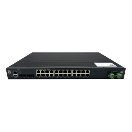 LevelOne 28-Port L2 Plus Managed Poe